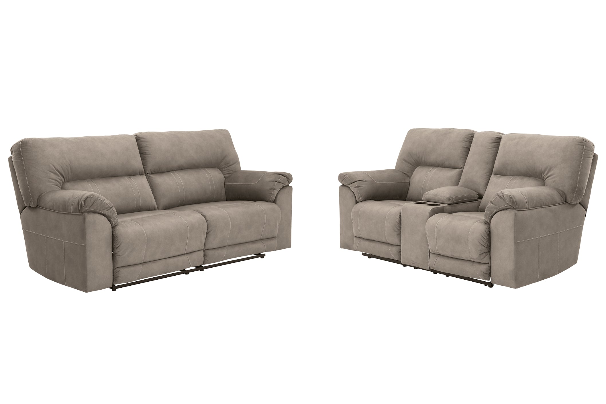 Cavalcade Manual Reclining Sofa and Loveseat