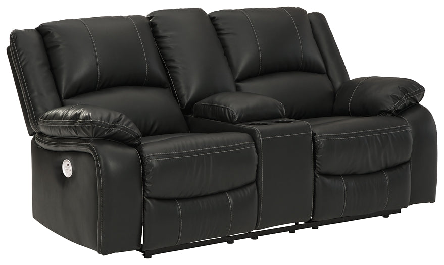 Calderwell Power Reclining Sofa and Loveseat