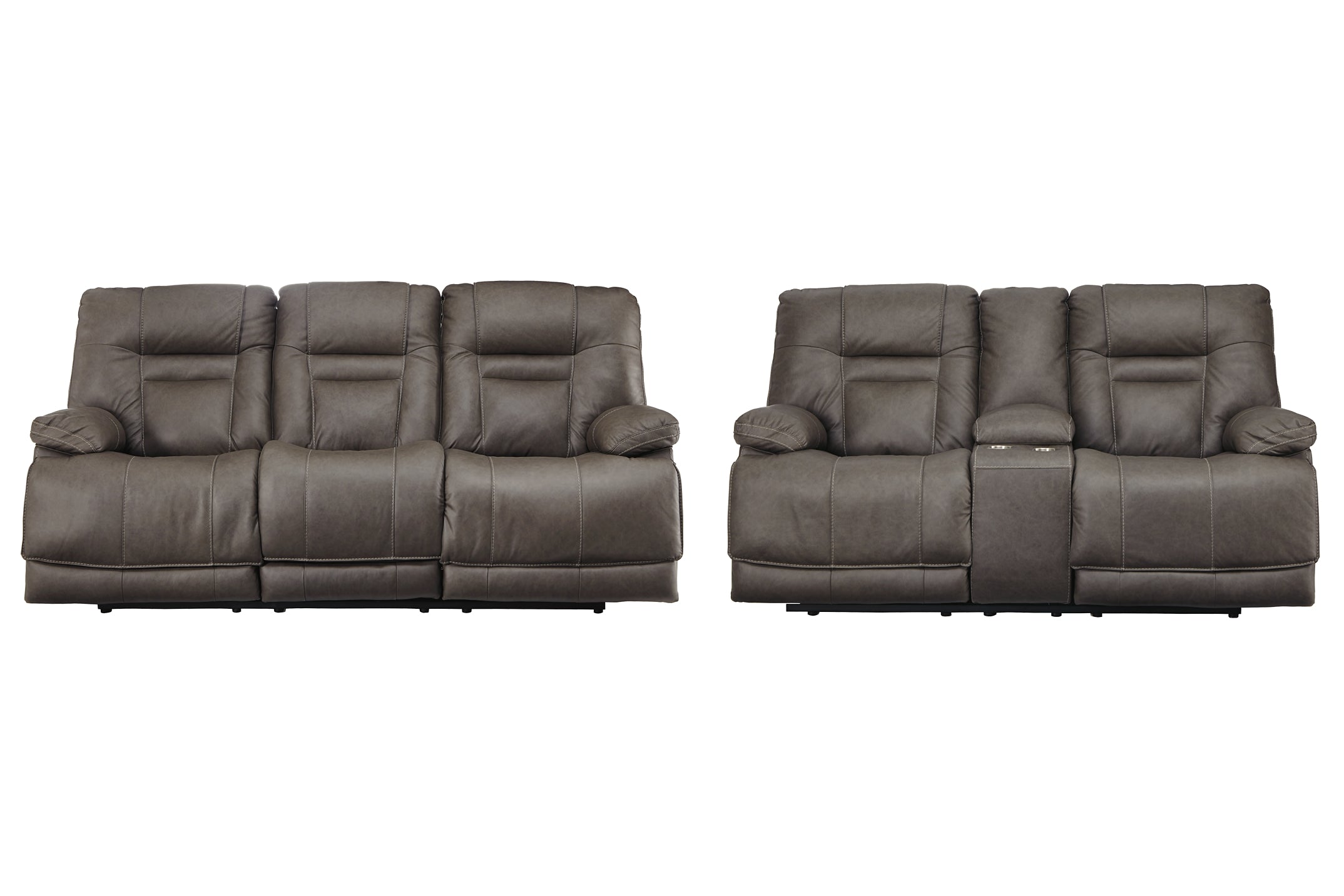 Wurstrow Power Reclining Sofa and Loveseat