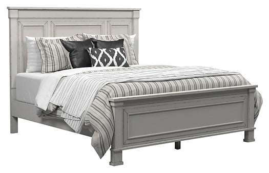 Jennily King Panel Bed with 2 Nightstands