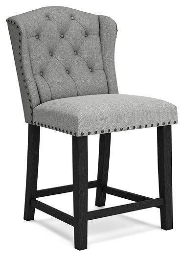 Jeanette Upholstered Barstool (2/CN)