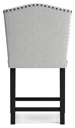 Jeanette Upholstered Barstool (2/CN)