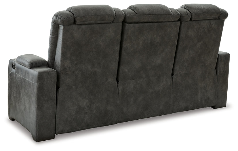 Soundcheck Power Reclining Sofa and Loveseat