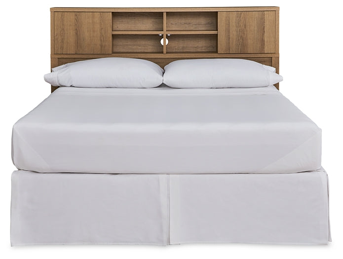 Thadamere King/California King Storage Headboard with 2 Nightstands