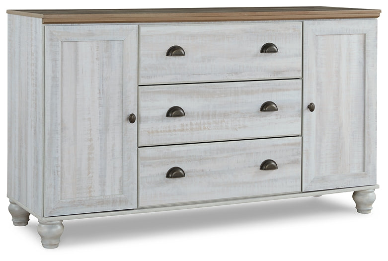 Haven Bay Full Panel Storage Bed with Dresser