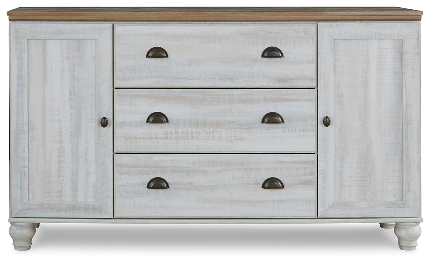 Haven Bay Full Panel Storage Bed with Dresser