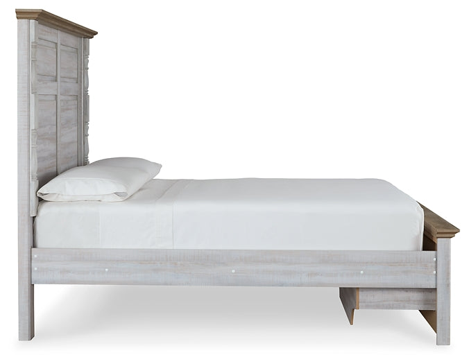 Haven Bay Queen Panel Storage Bed with Dresser