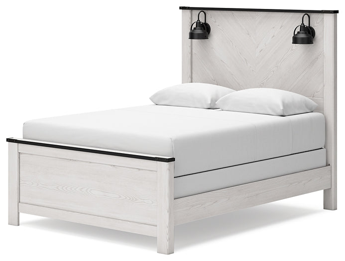 Schoenberg Queen Panel Bed with Dresser